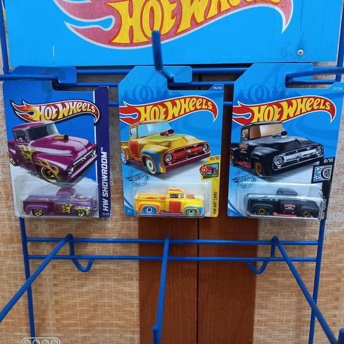 Hotwheels Set 3 Pcs Custom 56 Ford Truck