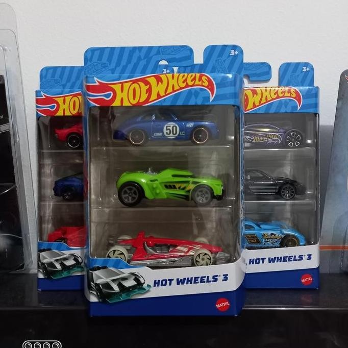 Hotwheels Gift Pack isi 3 Pcs Ada Porsche 356A Biru Terbaru