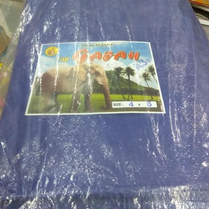 Ready oke] terpal plastik 5x6m / terpal 5x6 meter / terpal a3 5x6meter