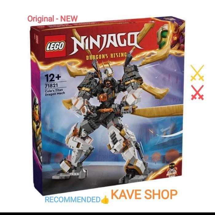TERLARIS LEGO 71821 Ninjago : Cole's Titan Dragon Mech