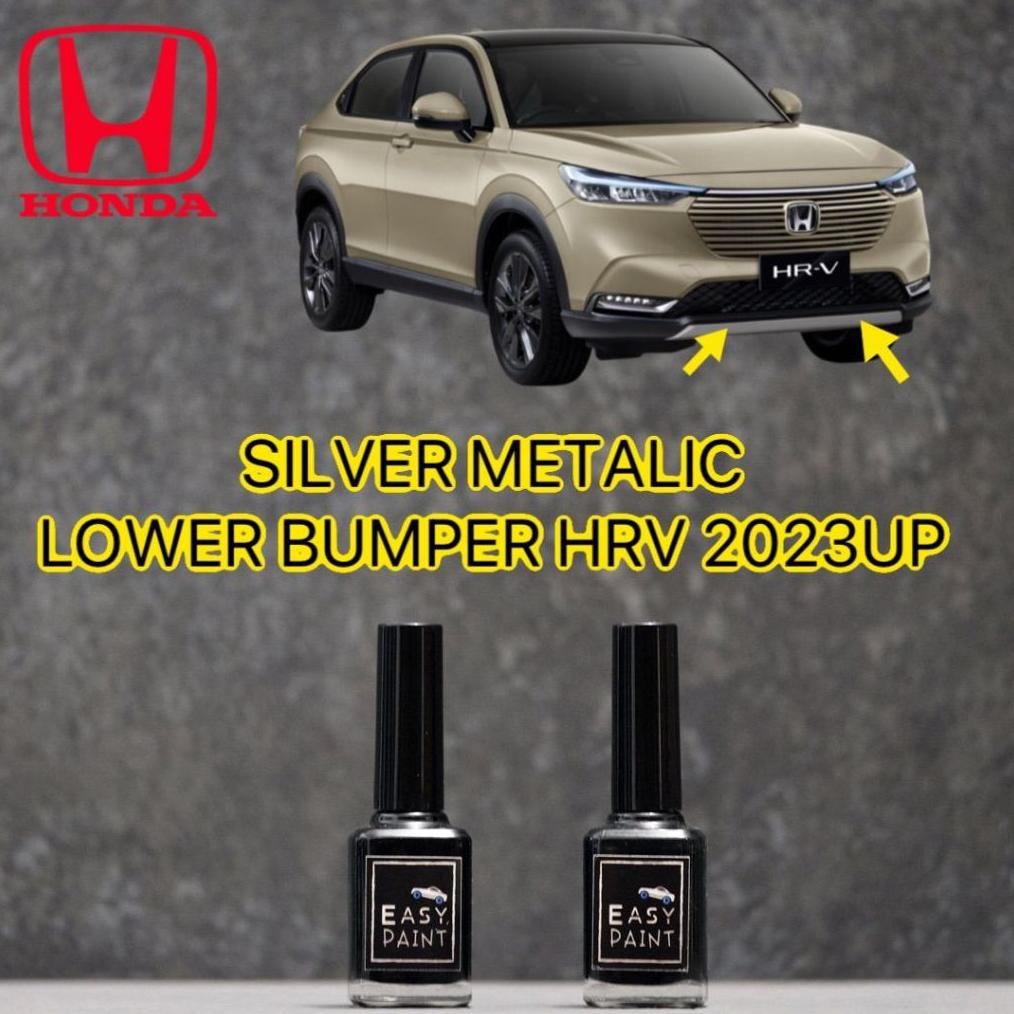 SS CAT OLES MOBIL SILVER METALIC LOWER BUMPER HONDA ALL NEW HRV 2023 ABU MUDA METALIK PERAK BEMPER B