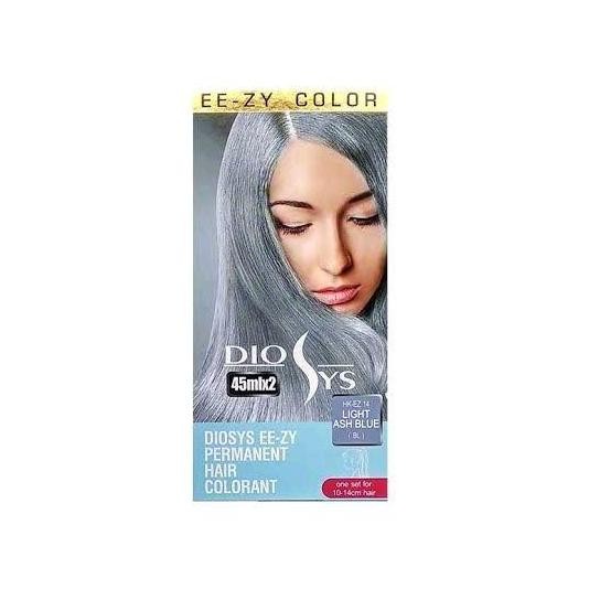 Dyosis Hair Color Light Ash Blue, Pewarna Rambut Permanent nyu henna Cat
