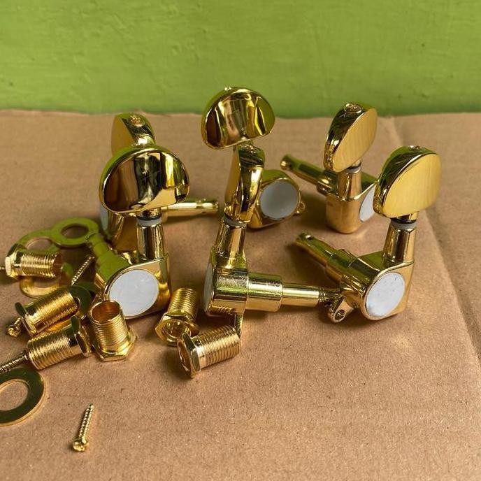 Dryer Puteran Gitar Akustik / Tuning Peg Grover  / Dryer Grover