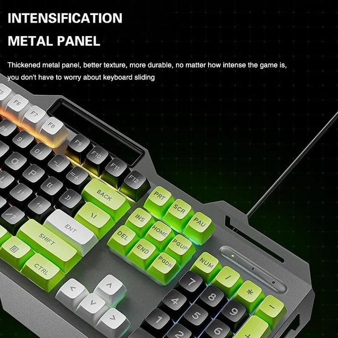 Keyboard Gaming - Mechanical Feel Keyboard / Wired Keyboard Gaming
