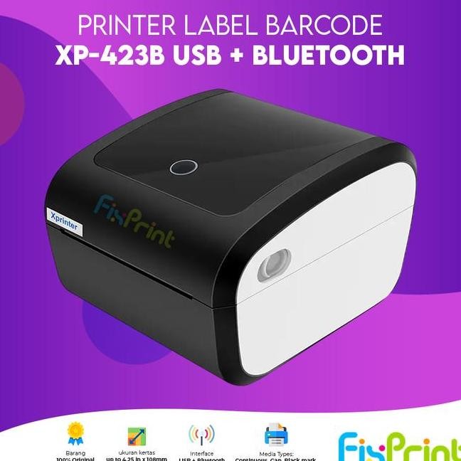 Printer Barcode Label Thermal Usb Xprinter Xp420 Xp420B Xp420B Xp420B Usb Only