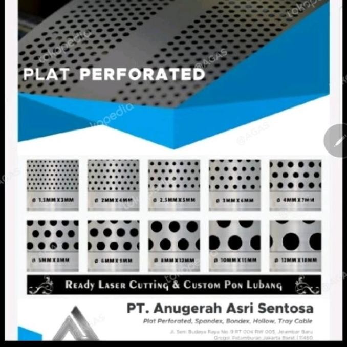 ram plat besi grill box speaker 1x2 meter