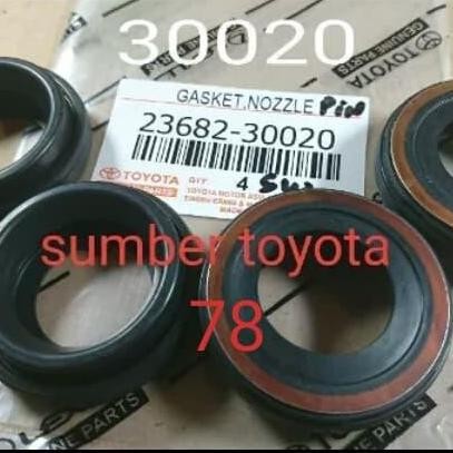 PROMO - SEAL NOZZLE/ COVER ATAS SET INNOVA FORTUNER HILUX DIESEL
