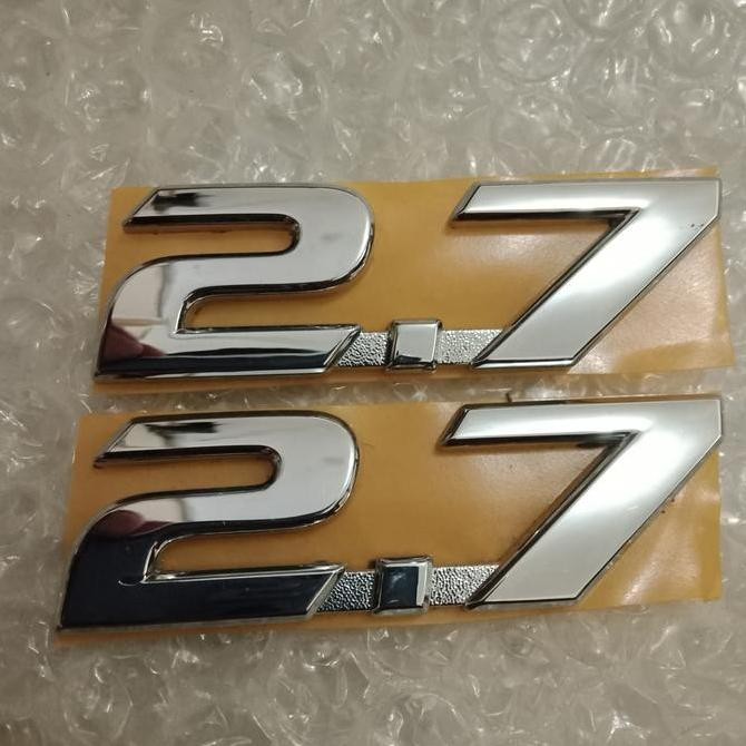 TERMURAH - emblem tulisan 2.7 original