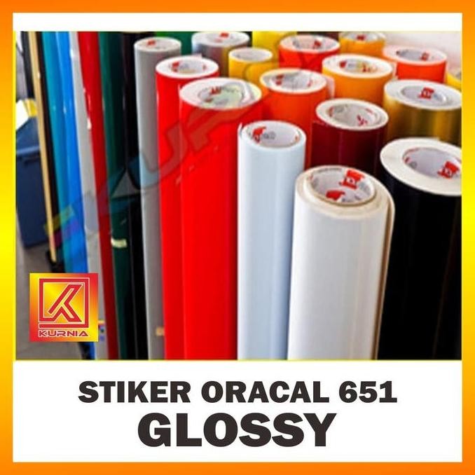 TERMURAH - STIKER ORACAL 651 GLOSSY ORIGINAL