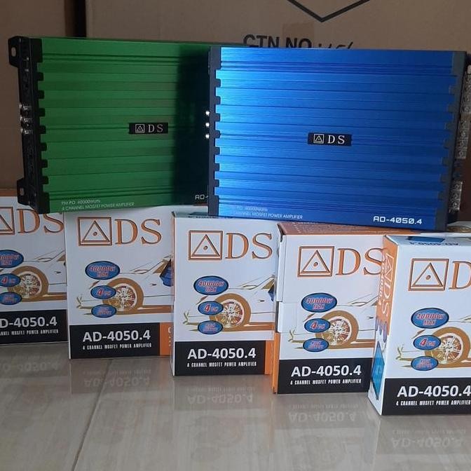 POWER ADS AMPLIFIER MOBIL 4 CHANEL ADS AD-4030.4
