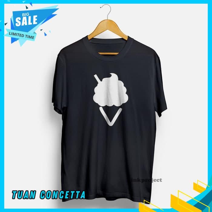 KAOS TSHIRT BAJU COMBED 30S DISTRO SUNDAY CO ES KRIM ICE CREAM POLOS CUSTOM INDONESIA PRIA WANITA BE