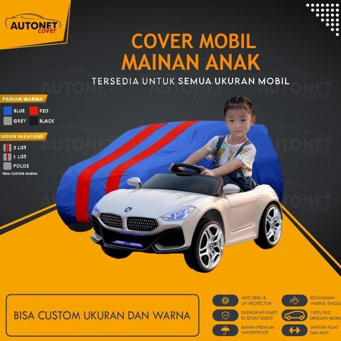 PROMO DISKON - Cover Mobil Mainan Anak Aki Sarung Penutup Mobil Mobilan Anak Termurah