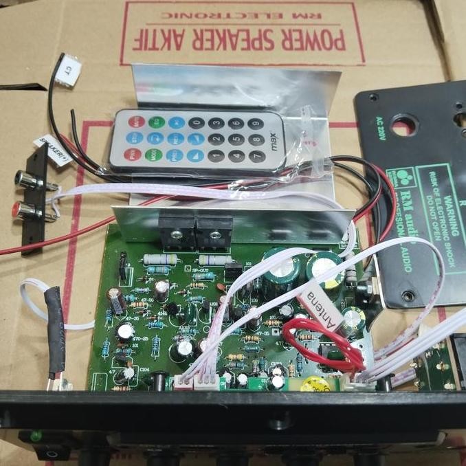 KIT POWER SPEAKER AKTIF MP3 BLUETOOTH