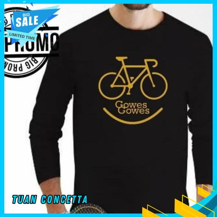 KAOS TSHIRT BAJU OBRAL MURAH COMBED 30S DISTRO GOWES 2X SEPEDA POLOS CUSTOM INDONESIA PRIA WANITA KE