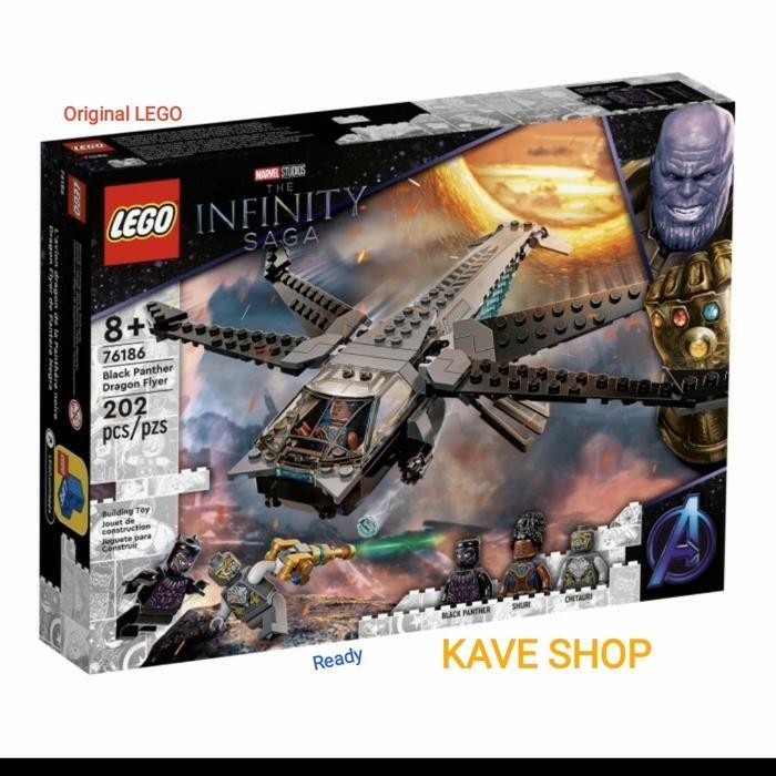 LEGO 76186 Super Heroes : Black Panther Dragon Flyer