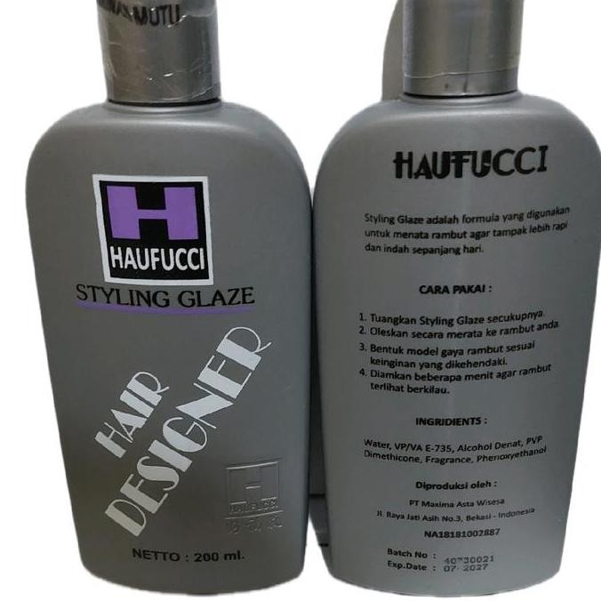 Haufucci Styling Glaze Liquid 200ml