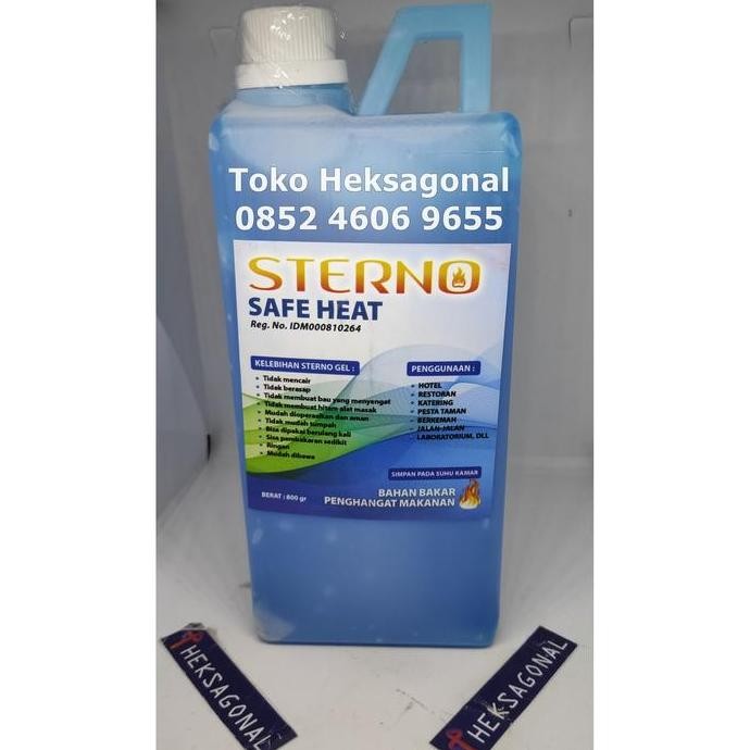(:(:(:(] Sterno gel jelly biru sterno refill 800ml Balikpapan
