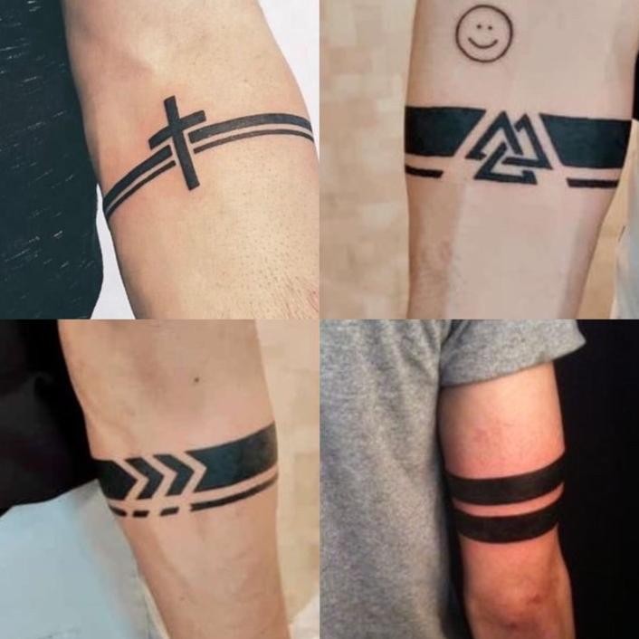 Henna Tatto Temporary Pergelangan Tangan Armband