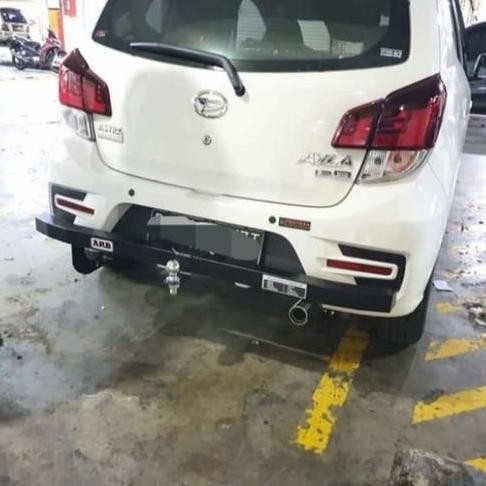 Towing Besi APelindung Bumper Belakang Agya Ayla