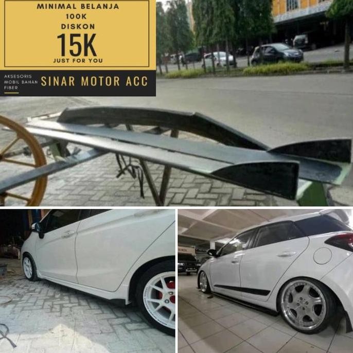 Sideskirt side skirt Samping brio lama 1 set