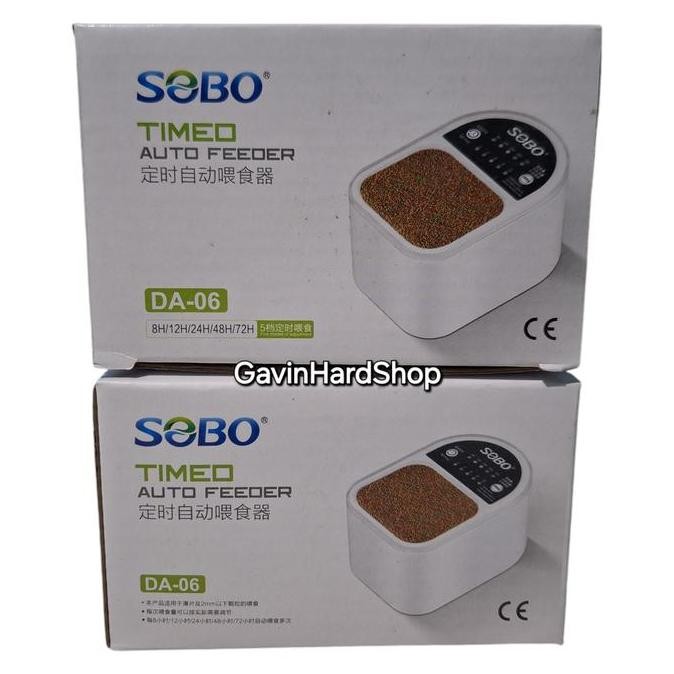 Mesin Pakan Ikan Otomatis Auto Feeder Food Timer SOBO DA-06