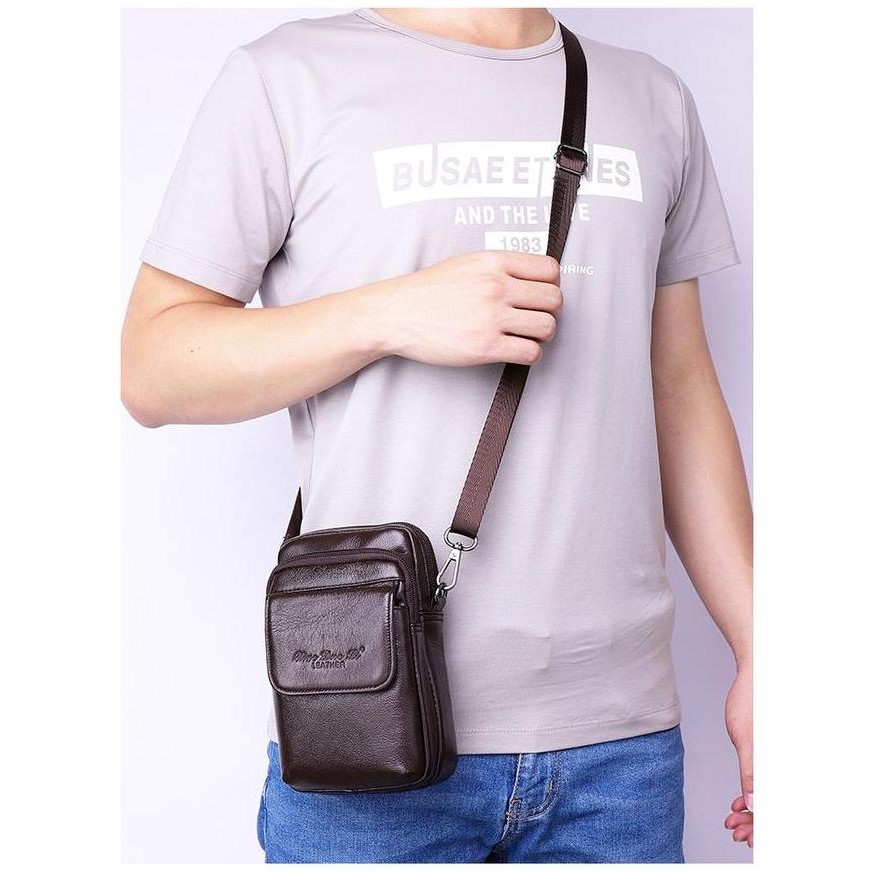 New Arrival Tas Selempang Pria Kulit Import Tas Hp