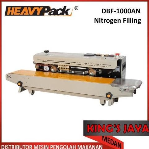 BEBAS ONGKIR - Continuous Band Sealer Gas Nitrogen HEAVYPACK DBF-1000ANF DBF1000ANF