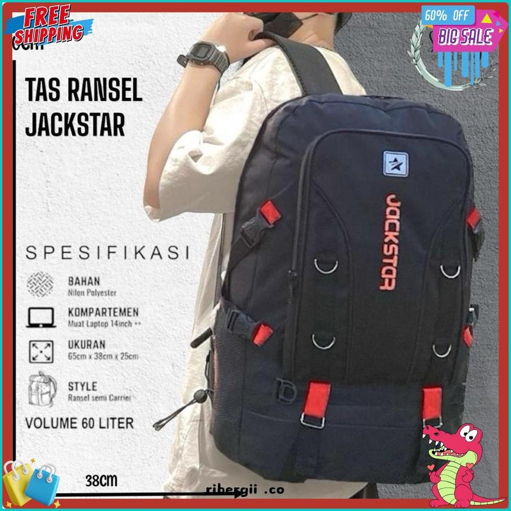 Diskon Kemerdekaan Tas Jumbo Pria Tas Serbaguna Mudik Tas Jumbo Traveling Tas Ransel Jumbo Pria Tas 
