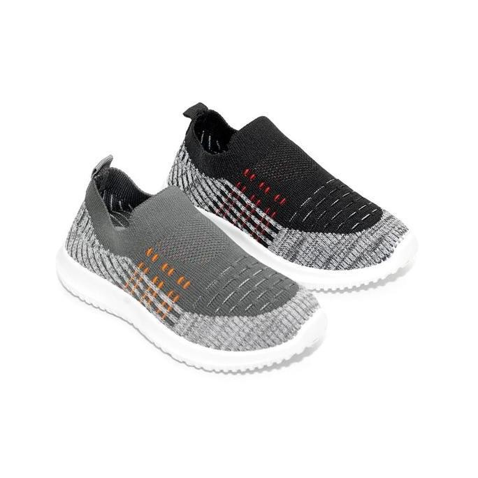 Sepatu Sneakers Slip On Anak Impor Flyknit 273