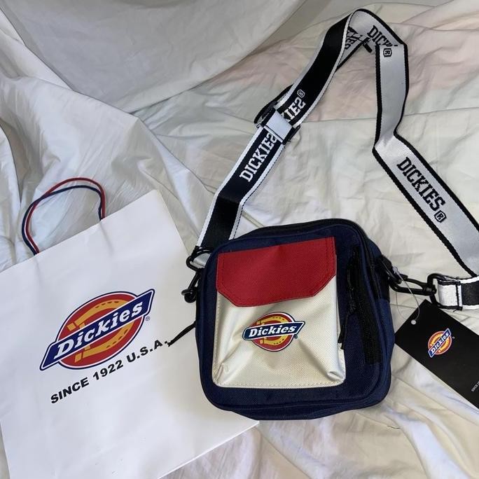 Tas Selempang Minimalis Slingbag / Sling Bag Dickies Multicolor Free Paperbag
