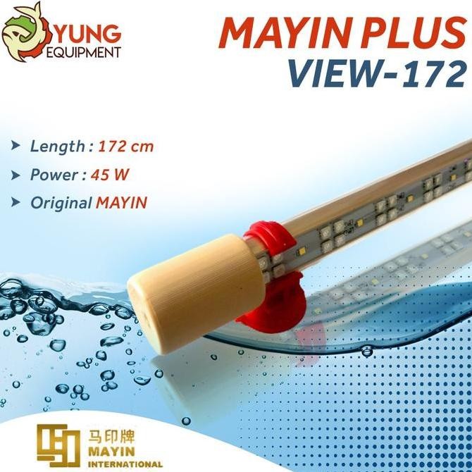 Mayin View Plus Taning Lampu Led Aquarium size 172cm