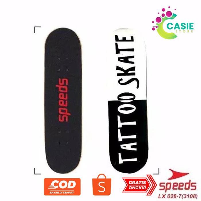 iQ45 ed-76 Skateboard profesional dewasa adult remaja XL kayu fullset 3108PU Termurah Original