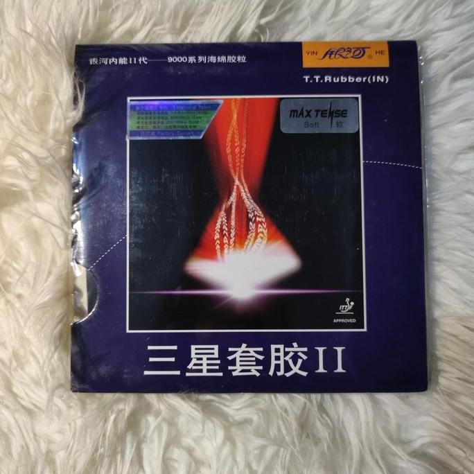 Yinhe 9000 Star Ii V2 - Karet Pingpong Tenis Meja Sponge Tipis