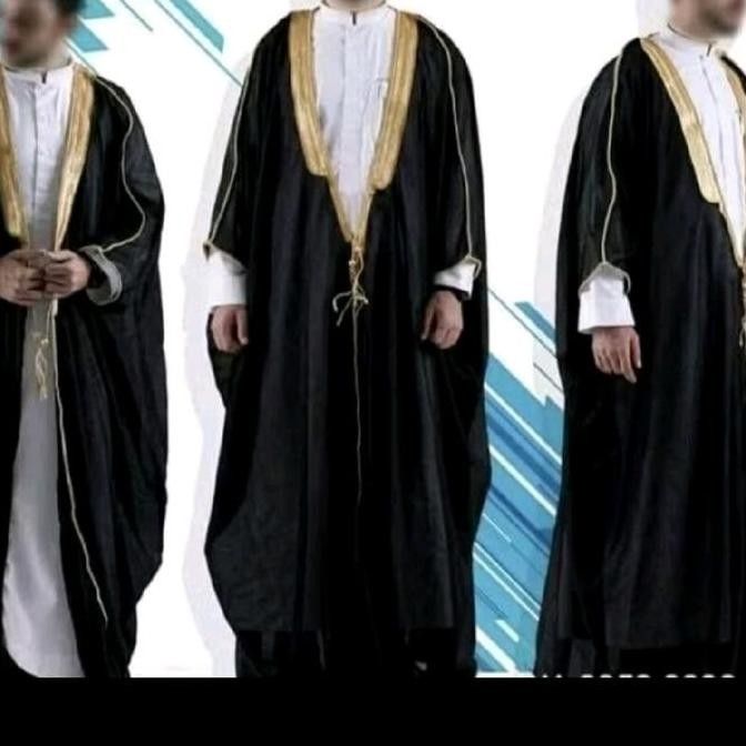 LUARAN JUBAH RAJA SALMAN BISHT MISLAH JUBAH IMAM ORIGINAL IMPORT SAUDI DAN SYIRIAH TM