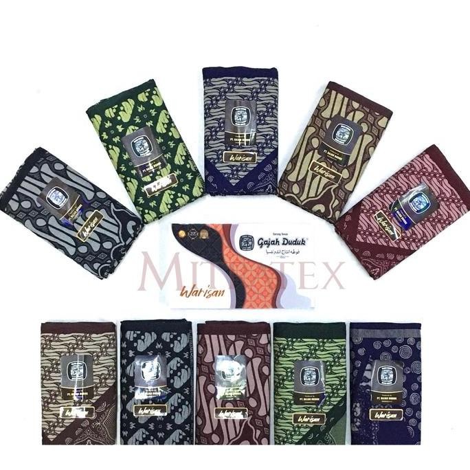 Sarung Gajah Duduk Warisan (Grosir)