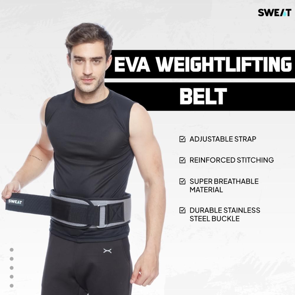 READY INSTANT SWEAT - Weightlifting Belt EVA | Weightlifting Belt - Sabuk Untuk Olahraga Angkat Beba