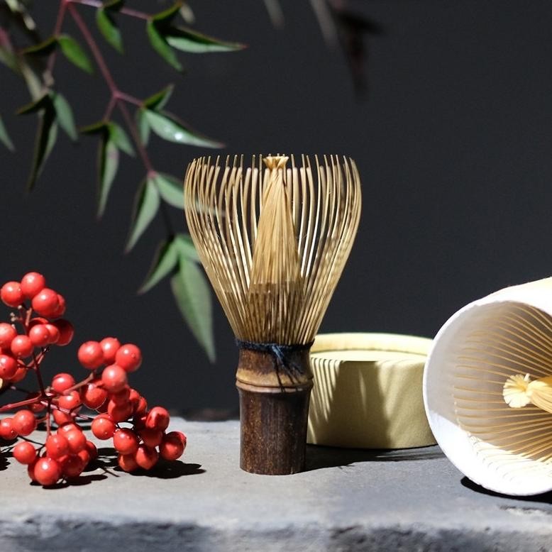 READY INSTANT Premium Matcha Whisk Jepang Chasen Prongs Liner Asli & Mini Chasen Zhen Chasen |  Alat