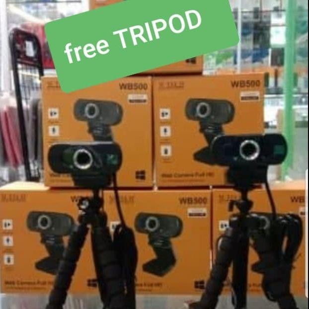Webcam MTech WB500 1080p Full HD Web Camera Full HD INCLUDED TRIPOD