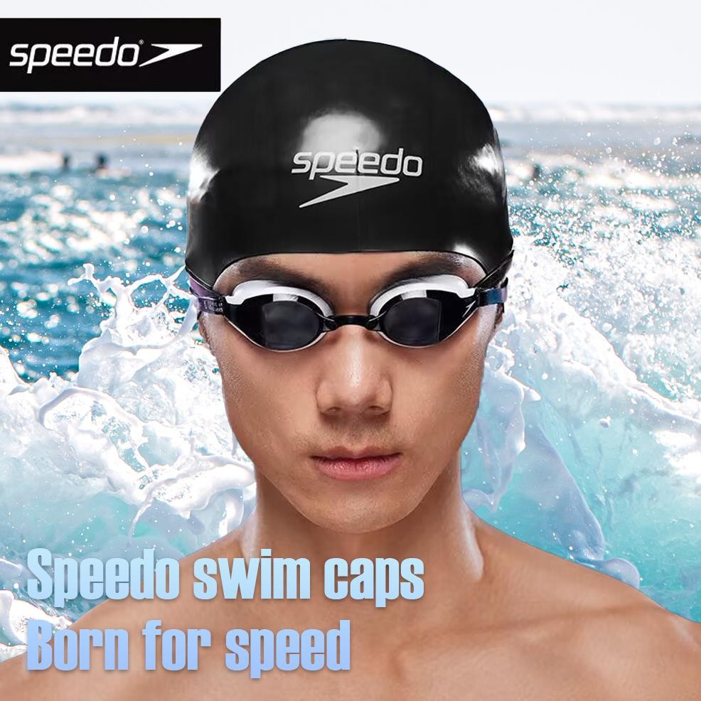 Topi Renang Speedo Fastskin Jenis Helm Baja untuk Kompetisi dan Latihan Profesional Pria dan Wanita