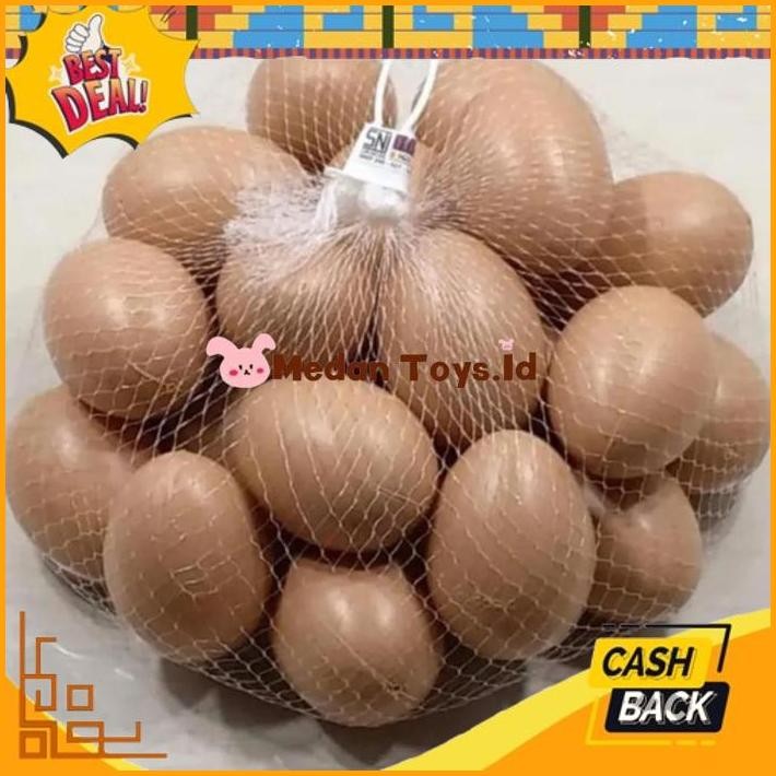 Trending Medan Toys - Telur Ayam Mainan / Telur Paskah / Telur Mainan /Mainan Telur / Telur Plastik