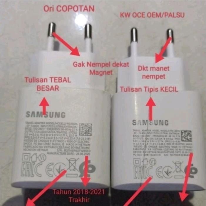 Charger Samsung Galaxy Note 20 20 Plus Note 10 10 Plus 10 Lite Copotan Original Terbaru Best Quality