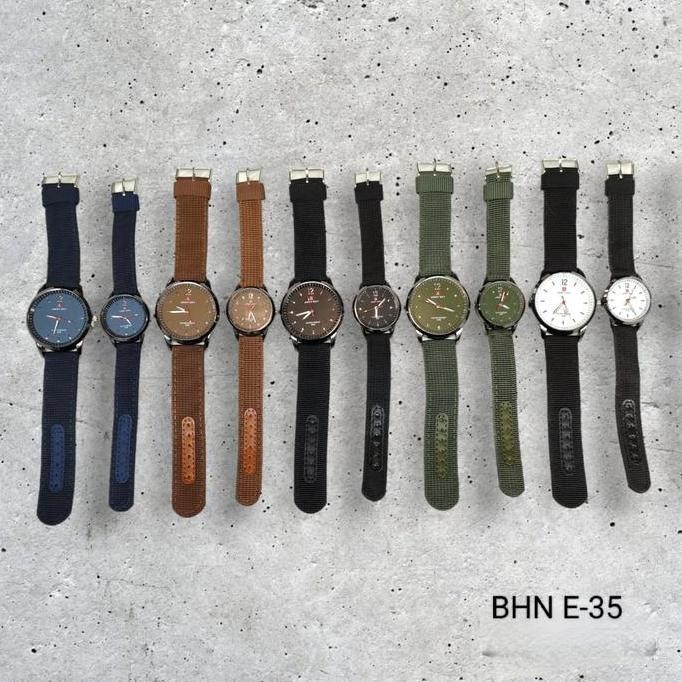 Jam Tangan Army Sky E-35 Kanvas Couple TEB