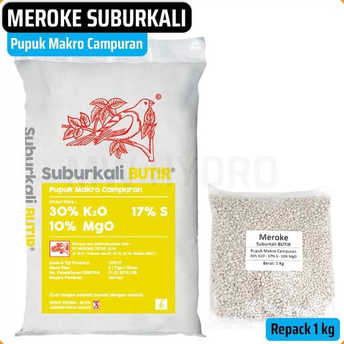 *****] Meroke Suburkali BUTIR - 1 kg - Pupuk Makro Campuran