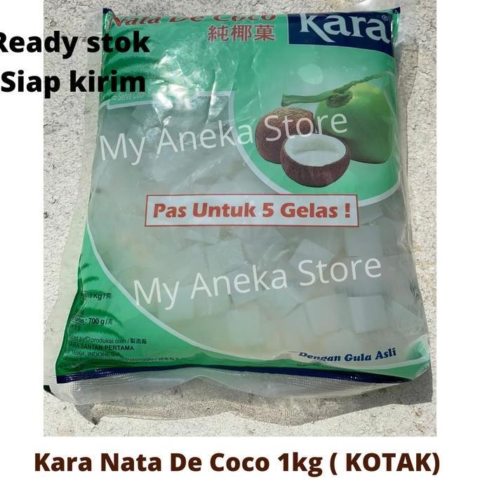 New Nata De coco 1kg / Nata de coco Kara 1kg / kara Nata de coco KOTAK