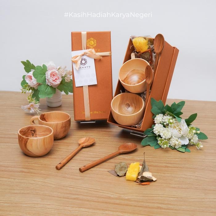 Dekayu - Hampers Healthy Bestie | Hampers Kesehatan | Tea Set Hampers | Coorporate Gift | Kado Guru 