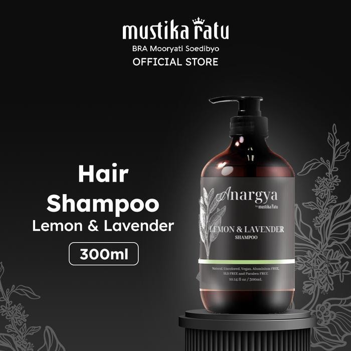 Anargya By Mustika Ratu Shampoo Aroma Lemon & Lavender Terbaru Best Quality 100% Original