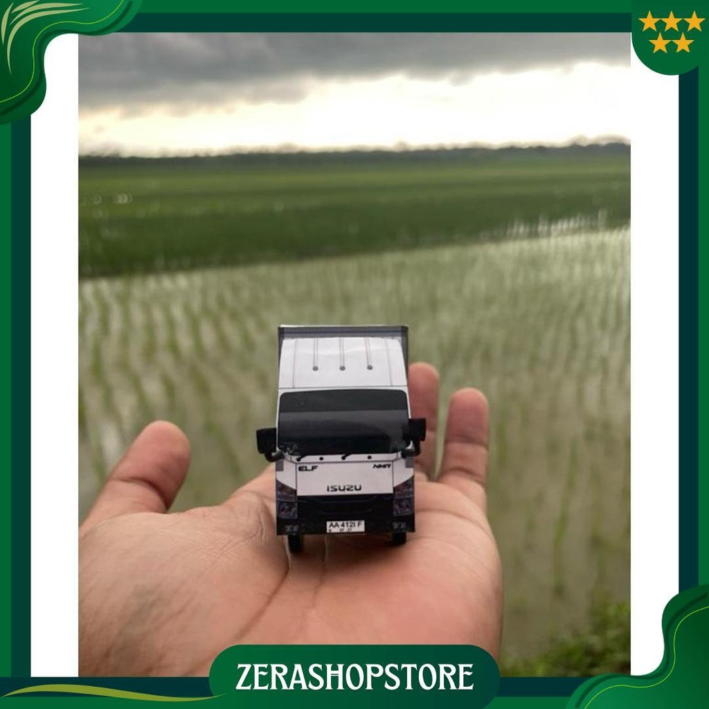 Miniatur Truk Canter / Isuzu Box Promo 10.10