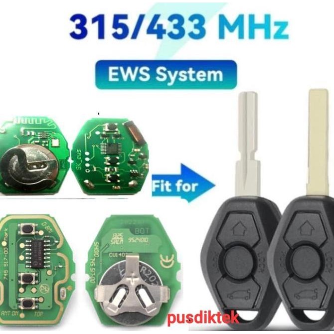 Remot Bmw Ews System Board 315 433 Mhz E38 E38 E46