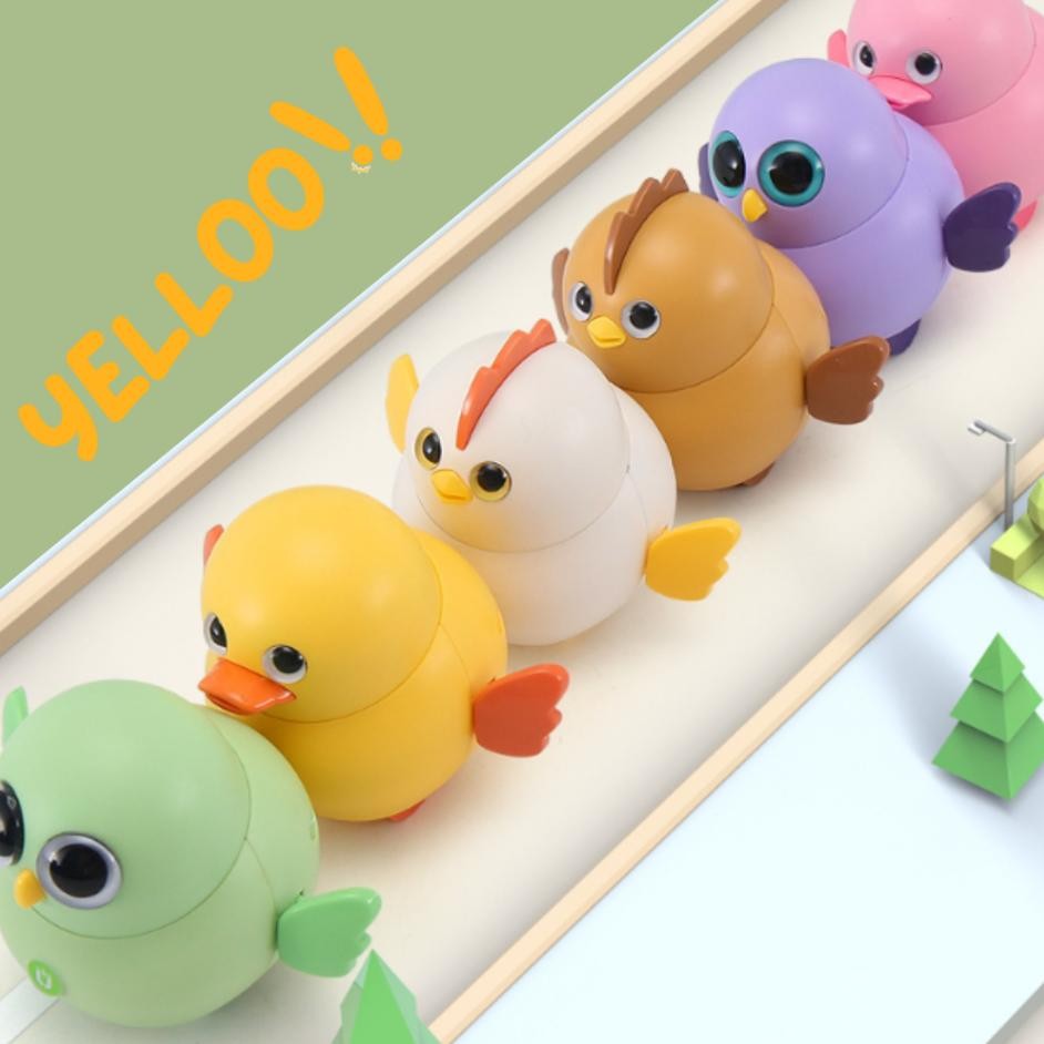 Yelloo Mainan Anak Wobble Du Swing Squad Preschool Magnetic Toy Bebek Viral Tiktok