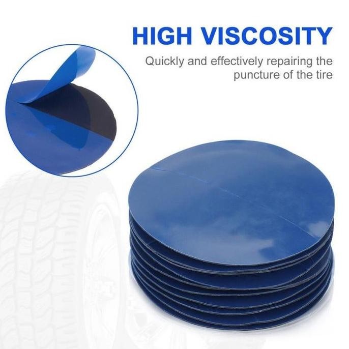 200Pcs Karet Tambal Ban Tiptop Tire Patch 32Mm Tiptop Tambal Ban Dalam Tambal Ban Tip Top